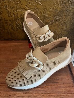 Yellow box sneakers